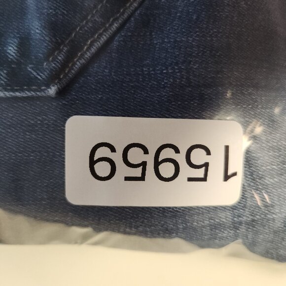 Edwin Bree Jeans Women's Size 26 Deja Blue Classic Straight Leg Mid Rise Ankle - Picture 12 of 12